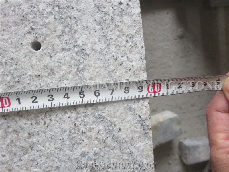 China Viscont White Granite Cube Stone Paver Set Exterior Cobble Stone Garden Paving,Landscaping Walkway Road Stone Pavers