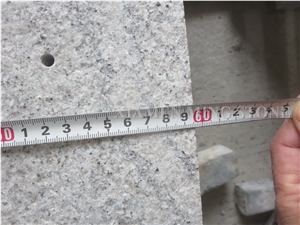China Viscont White Granite Cube Stone Paver Set Exterior Cobble Stone Garden Paving,Landscaping Walkway Road Stone Pavers