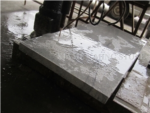 China Viscont White Granite Cube Stone Paver Set Exterior Cobble Stone Garden Paving,Landscaping Walkway Road Stone Pavers