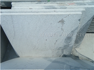 China Viscont White Juparana Granite Grey Vein Viskont Swimming Pool Coping,Shanshui White Granite Machine Cut Floor Deck Paving