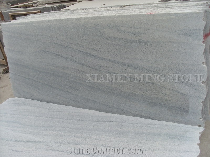 China Viscont White Juparana Granite/ Grey Vein Viskont Swimming Pool Surround,Shanshui White Granite Tiles Floor Deck Paving