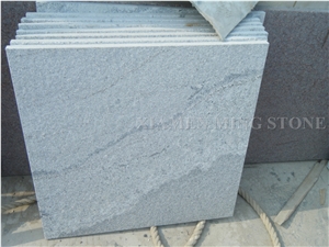 China Viscont White Juparana Granite Tiles, Grey Vein Viskont Swimming Pool Surround,Shanshui White Granite Tiles Floor Deck Paving