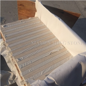 Cream Sea Shell Coral Stone Honed Tile,Machine Cut Limestone Slabs for Exterior Wall Cladding,Floor Paving Pattern