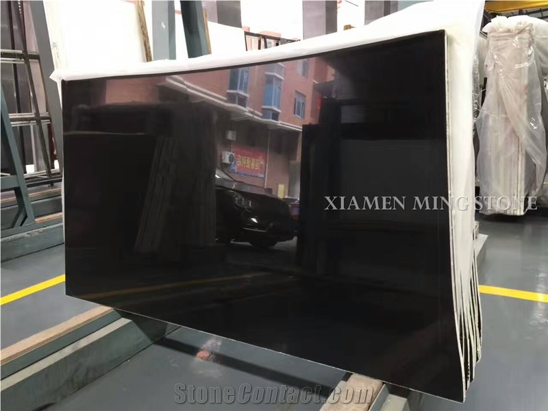 Crocodile Leather Surface Royal King Black China Marble Slabs Tile Panel,Antique Style Nero Ink Mabrle Panel for Hotel Wall Cladding Flooring Pattern