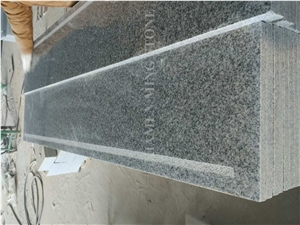 G603 Sesame Grey Cristallo Grigio Polished Staircase,New Binaco Sardo Granite Steps Floor Covering, Stair Treads Panel Paving
