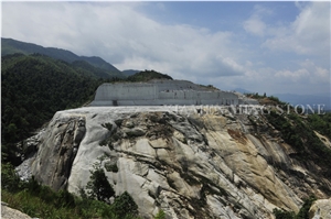 Ice Grey Granite Slabs Polished Tiles, China Grey Granite Panel Wall Cladding,Floor Covering Pattern,Interior Walling Tile