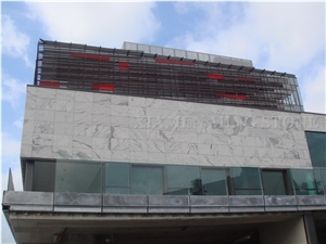 Imperial White Chinese Viscont White Granite Slabs Tiles, China Shanshui White Granite Walling