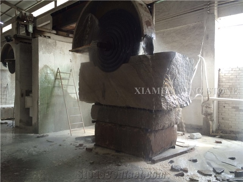 Indian Golden River Yellow Granite Cut to Size Polished Slab Tile Panel for Wall Cladding Floor Covering Customized