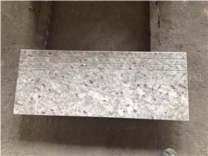 Indian New Kashmir Leopard White Cotton White Granite Stairs Floor Covering ,Interior Flooring Pattern Steps,Staircase
