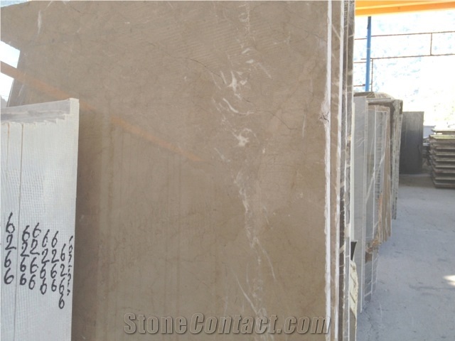 Isparta Beige Marble Cream Bartu Light Beige Marble Slab,Machine Cut Panel Tile for Hotel Floor Covering.Pattern Sheet