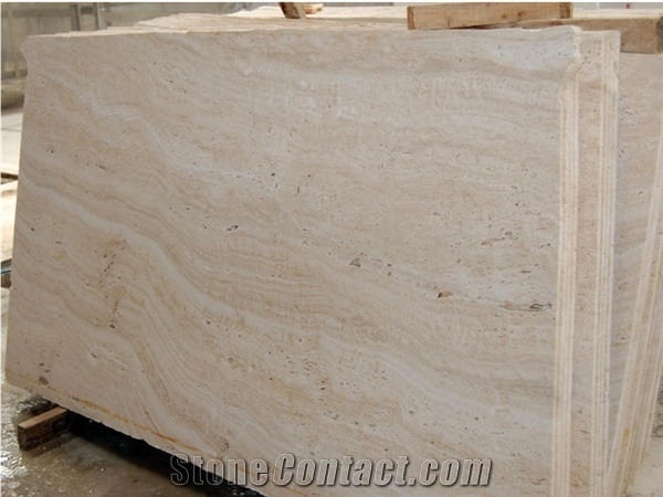 Ivory Travertine Light Beige Slabs Tiles Villa Interior Wall Cladding,Hotel Floor Covering Pattern