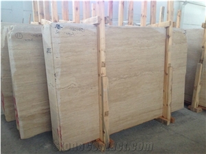 Ivory Travertine Light Beige Slabs Tiles Villa Interior Wall Cladding,Hotel Floor Covering Pattern