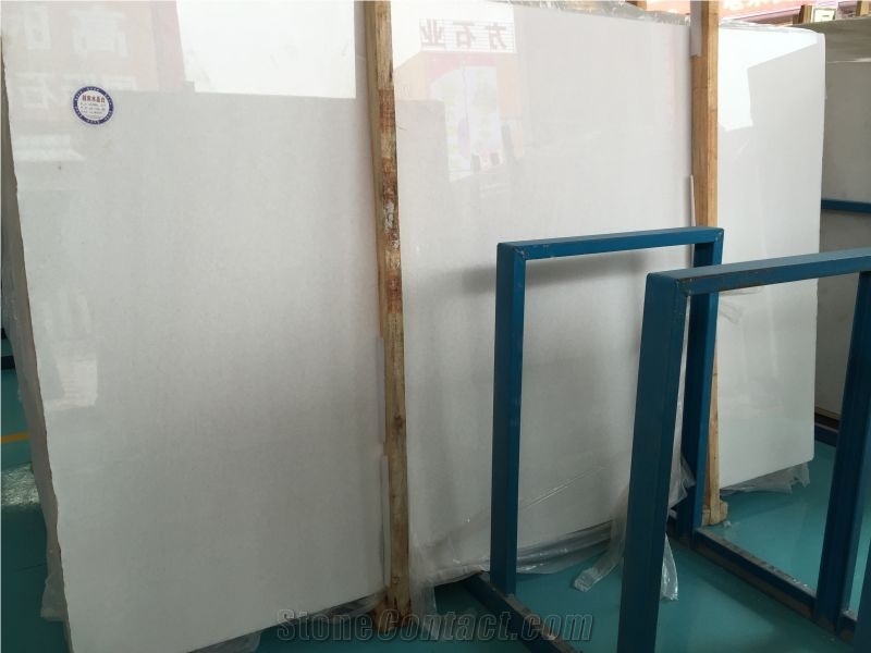 Luxury Crystal White Marble Slabs Tile, Absolute Snow White,Milk White Marble for Interior Walling, Floor French Pattern