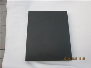 Mongolia Black Basalt Machine Cutting Panel Tiles Pattern,China Absolute Black Lave Stone Andesite Floor Stepping Exterior Decor