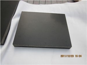 Mongolia Black Basalt Machine Cutting Panel Tiles Pattern,China Absolute Black Lave Stone Andesite Floor Stepping Exterior Decor