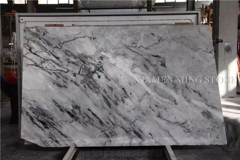 New Milas New York Marble Slab Tile,Lanscaping Marble Machine Cut Panel for Hotel Floor Covering,Wall Cladding Pattern for Interior Project