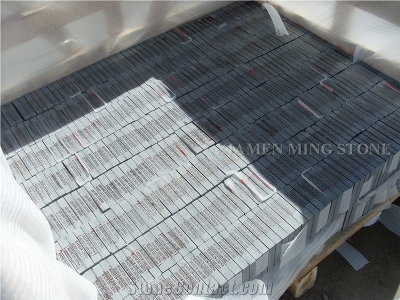 Order Show Mongolia Black Basalt Nero Ebony Black Andesite G133 Machine Cutting Brick Pavers Panel for Railway Floor Covering,Garden Stepping