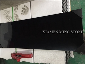 Packing Show China Royal King Black Marble Stair,Classic Pure Nero Ink Marble Interior Staircase Building Floor