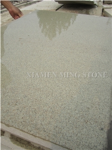 Pearl Yellow Sesame Granite Exterior Pattern Walkway Paving Tiles Machine Cutting for Garden Stepping,Light Rusty Sesame