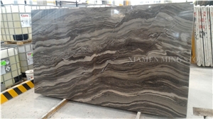 Royal Andino Sequoia Brown Quartzite Slabs,Brown Exotic Quartzite Machine Cutting Tiles for Hotel Floor Covering,Walling Tiles