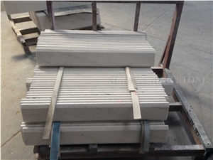 Sivec Bianco White Marble Staircase Interior Stone for Hotel Floor Stepping,Stairs,Riser
