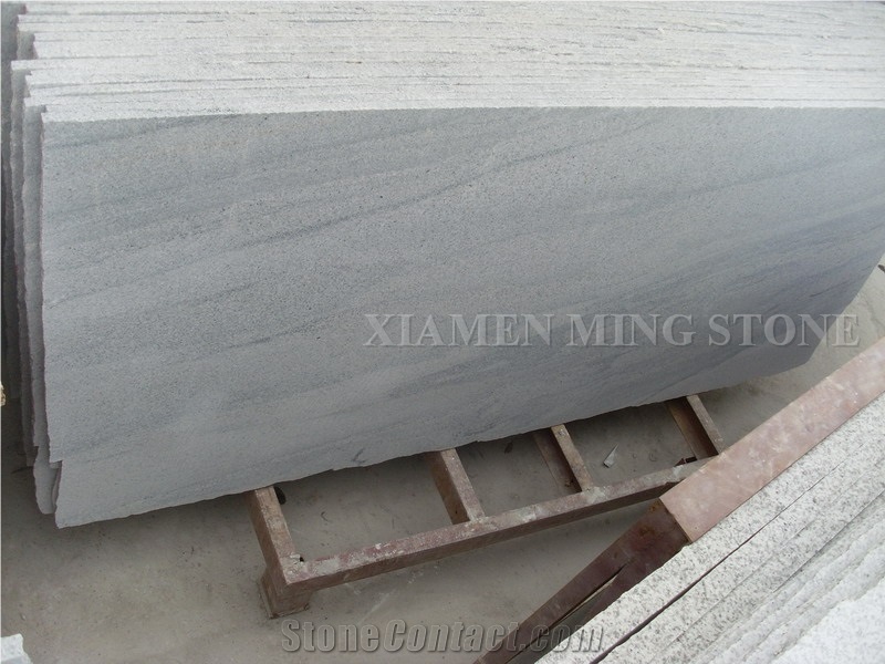 Viscont White Granite Grey Vein Viskont Slabs Panel Tile,Shanshui White Granite Machine Cut Building Wall Cladding