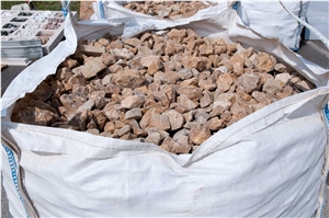 Terra Coral, Outdoor Stone, Brown Gravel, Landscaping Garden, Pathways