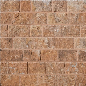 Terra Coral Splitface 15xflx3 Cm, Outdoor Stone, Walling Stone Terra Coral Splitface 15xflx3 Cm, Outdoor Stone, Walling Stone