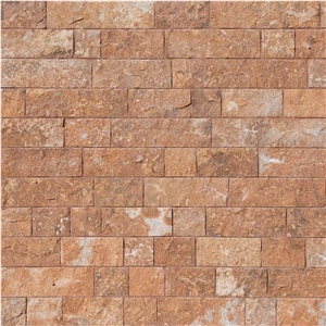 Terra Coral Splitface, Outdoor Stone, 10xflx2,3 Cm, Walling Stones