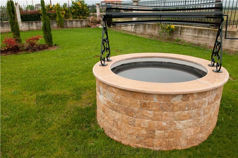 Terra Coral Splitface, Outdoor Stone, 10xflx2,3 Cm, Walling Stones