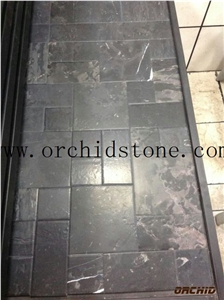 Black Limestone Big Slabs& Tiles, Black Limestone Outside Paving,Black Limestone Cut to Size,Black Coral Exterior Wall Cladding Tiles,Flooring Paver