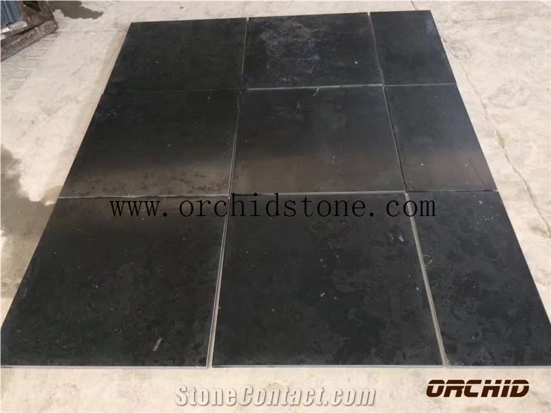 Black Limestone Slabs & Tiles,Black Coral Stone French Patterns Tiles,Opus Romano Flooring Tiles,Wall Cladding Tiles,Versailles Patterns,Jumbo Pattern