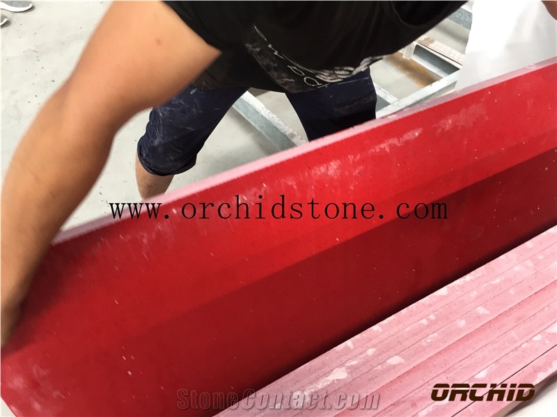 Crystal Red Quartz Tiles and Slabs,Red Star Quartz Flooring Tiles,Silestone Quartz,Cambria Quartz Stone,Caesarstone