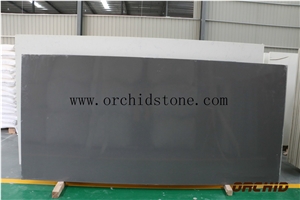 Dark Ash Grey Quartz Surface Slabs