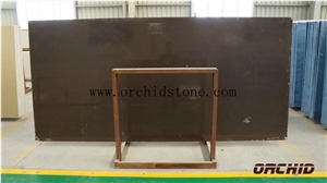 Dark Plain Brown Quartz Surface Slabs,Engineered Stone,Solid Surface Flooring Tiles,Artificial Marble,Engineered Stone,Caesarstone Flooring Tiles