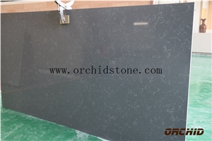 Grey Emperador Quartz Surface