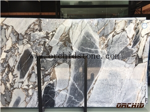 Polished Arabescato Grey/Galaxy Grey Marble Slabs & Tiles,Flooring Tile,Wall Cladding Tiles,Cut to Size,Countertops,Worktops,Bathroom Tops,Vanity Tops
