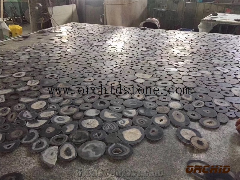Semi Precious Stone Smoky Quartz for Translucent Countertops,Work Tops,Reception Tops,Gemstone Backlit Reception