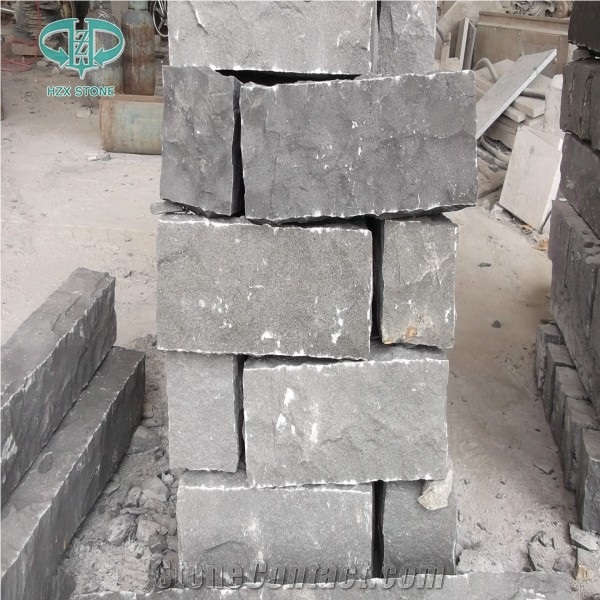 Chinese Black Cube Stone for the Paving