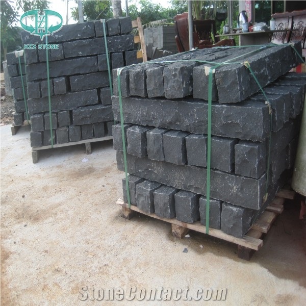 Chinese Black Cube Stone for the Paving
