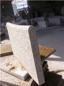 China G682 Rusty Yellow Granite Pool Border Tiles, Granite Pool Coping