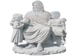 China Grey Granite Sculpture Carved Statue, Figure Sculpture, Human Sculpture