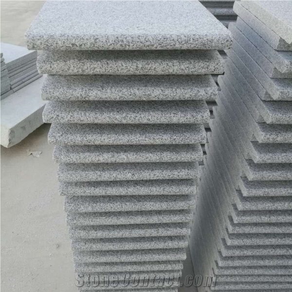 China Hubei G603 Light Grey Granite Pool Coping, Paving Tiles