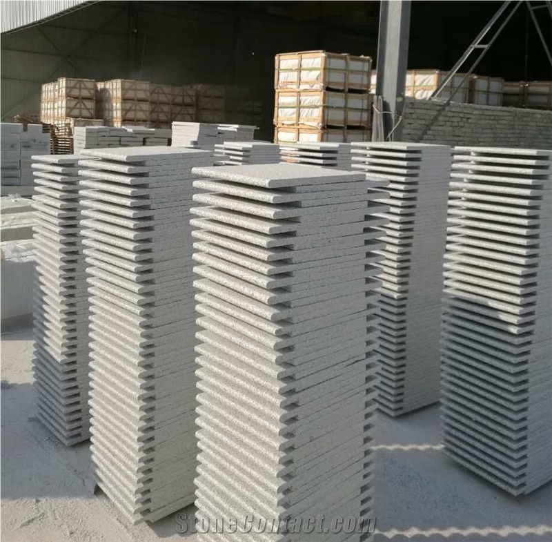 China Hubei G603 Light Grey Granite Pool Coping, Paving Tiles