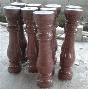 China Red Granite Baluster Building Stone & Construction Railing, Landscaping Stone