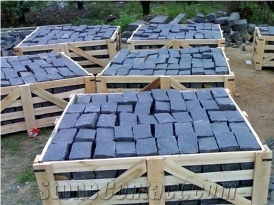 Cubic Stone Paver Stone for Exterior Pattern Floor Decoration, Slate Mosaic, Cobbe Stone