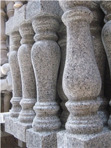 Grey Granite Natural Stone Baluster Building Stone & Construction Railing