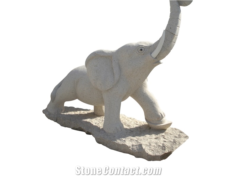 Handmade Animal Sculpture, Granite Stone Sculpture Whosale Custom Design Animal Garden Decoration