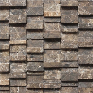 Limestone Mosaic Pattern, Mosaic Tile for Wall Cladding, Wall Covering Tiles
