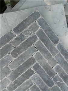 Loose Cobble Stone for Walkway Pavers Blue Limestone Tumbled Patio for Driveway Paving Stone